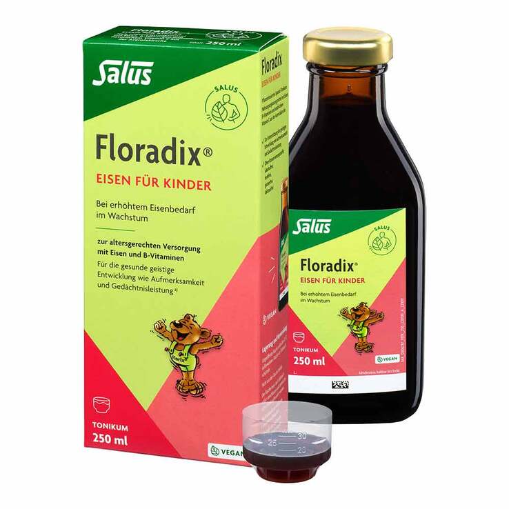 Floradix Eisen für Kinder Tonikum, 250 ml
