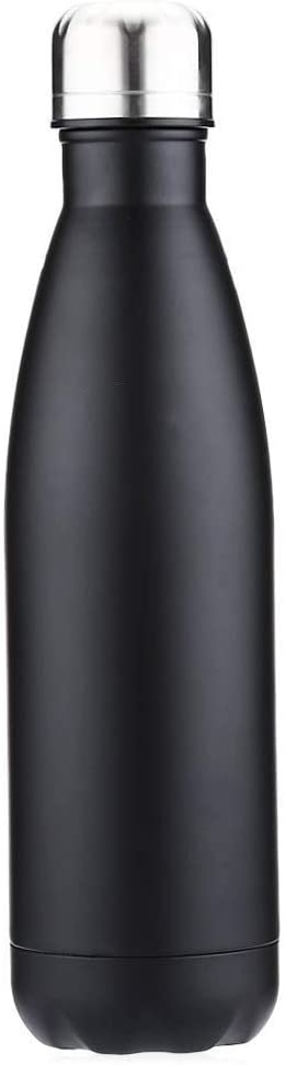 Garrafa T&eacute;rmica de Inox Parede Dupla Prata 500ml