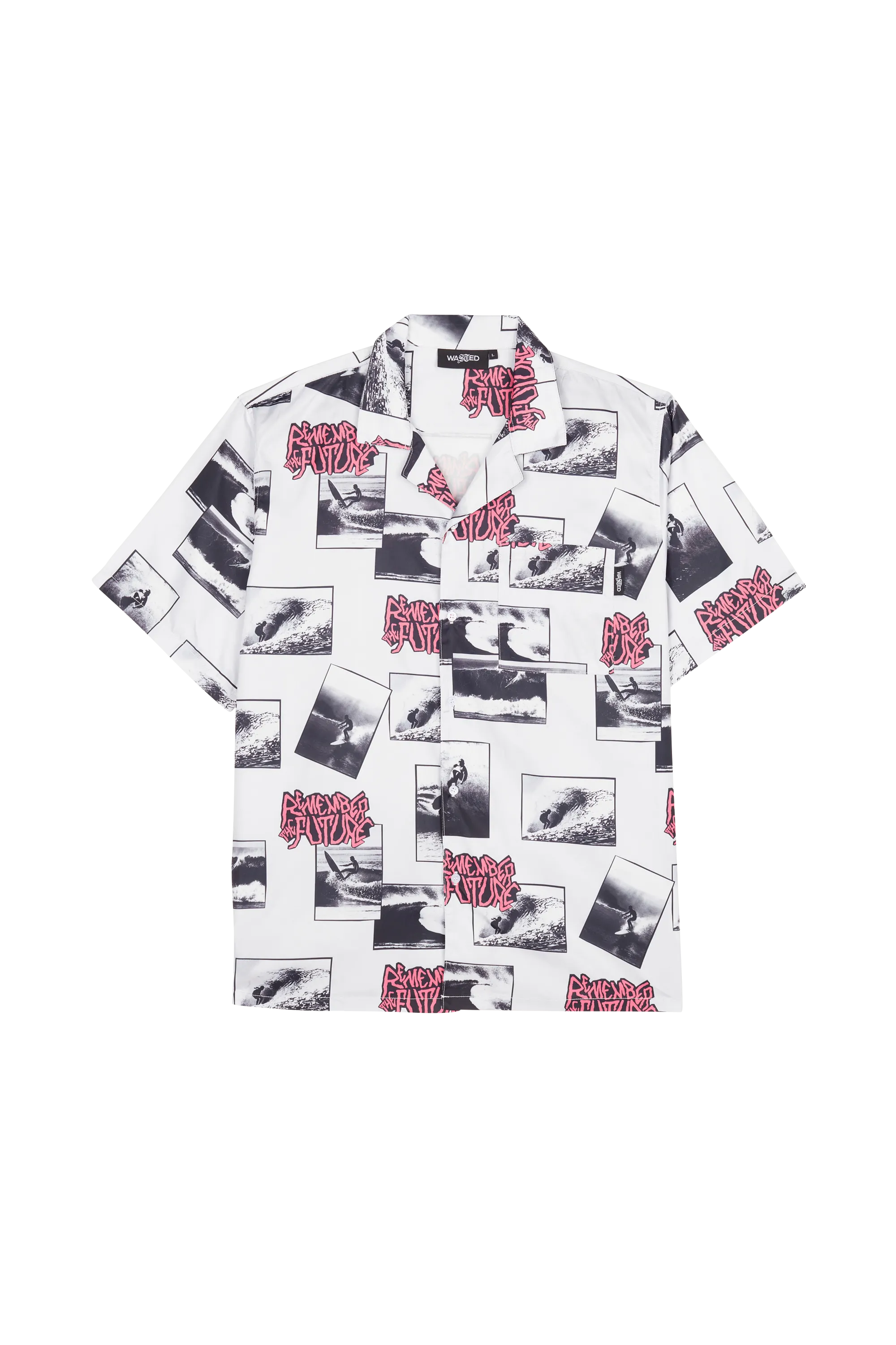WASTED Chemise  REMEMBER Blanc