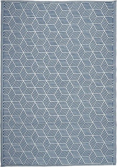 Intratuin buitenkleed Modern blauw 150 x 210 cm