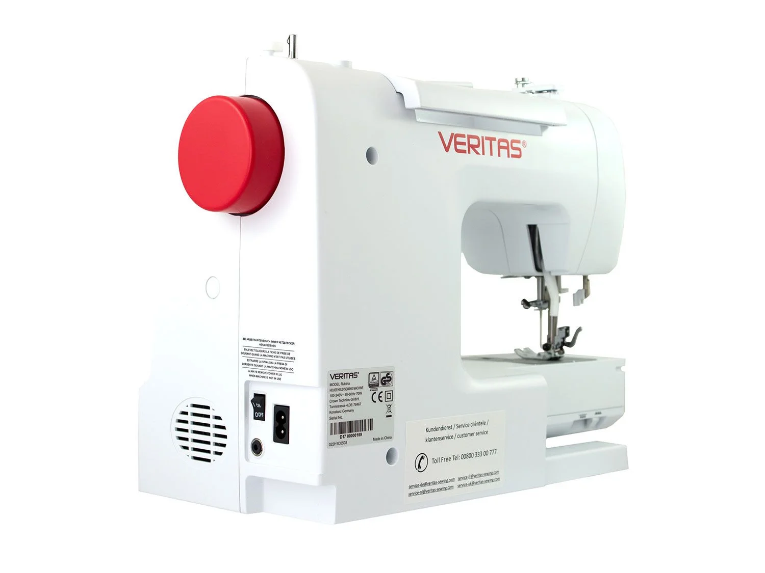 Veritas Elektronische N&auml;hmaschine Rubina