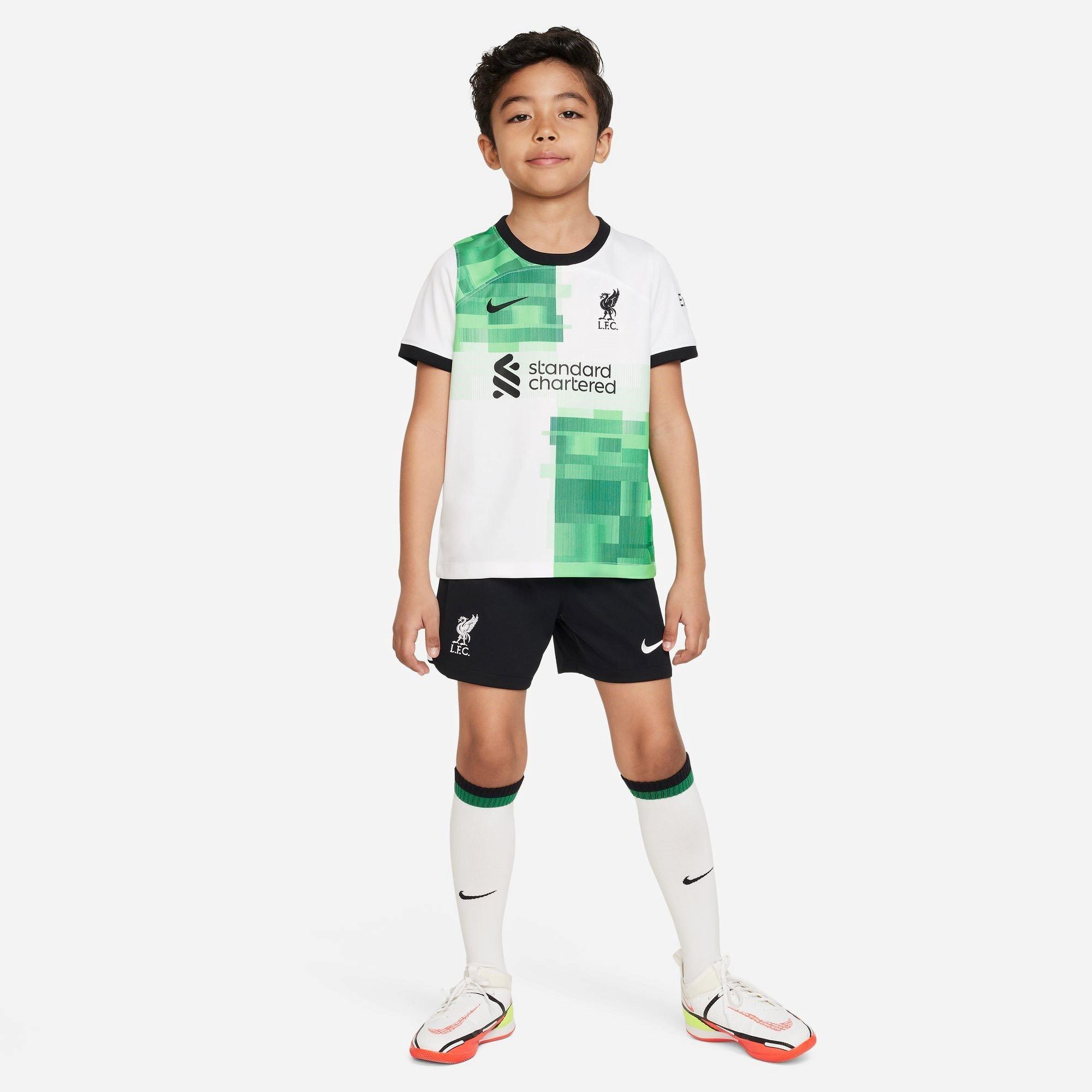 Nike Liverpool Away Minikit 2023 2024 Infants
