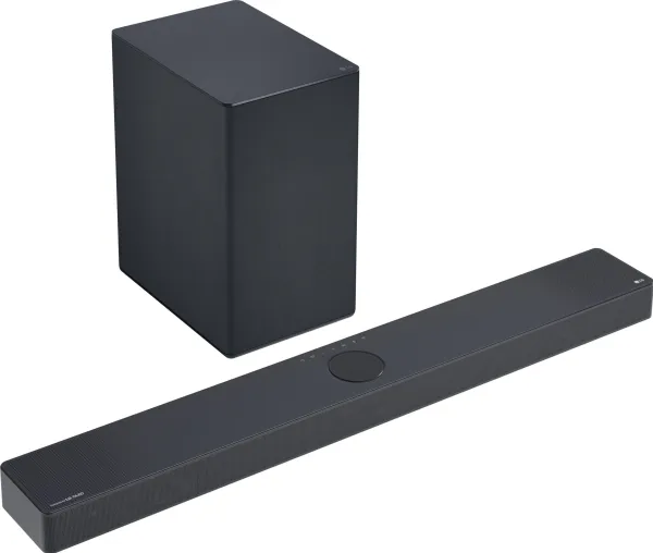 LG SC9S - Lydbarsystem - til TV - 3.1.3-kanal - trådløs - Wi-Fi, Bluetooth - App-kontrolleret - 400 Watt (Total) - sort