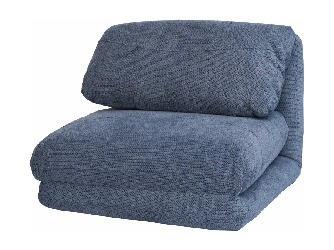 Fauteuil-lit MCW-E68, bleu clair
