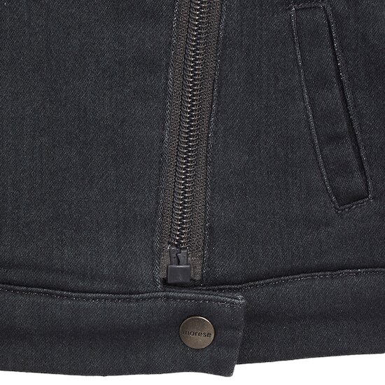 Pop mood Blouson denim   gris anthracite        de               Marèse
