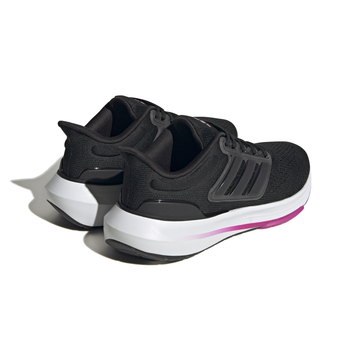 Adidas Ultrabounce Hardloopschoenen Dames Zwart Wit Roze