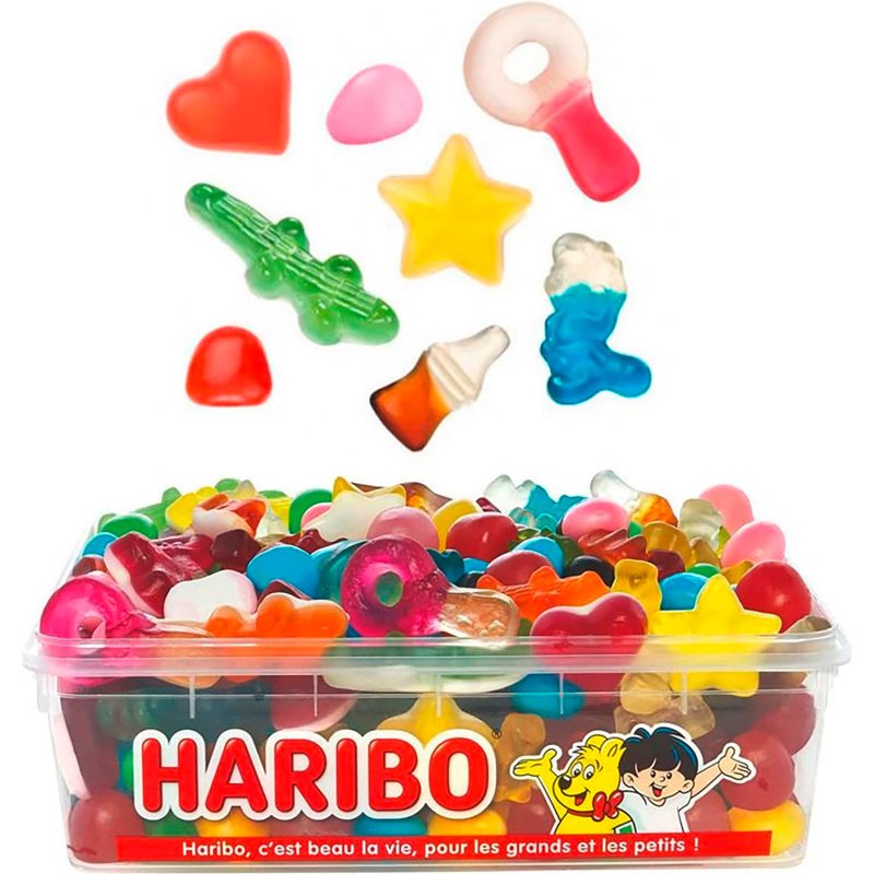 Bonbons Happy Life Haribo - Boîte de 700 g