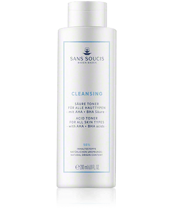 Sans Soucis Cleansing Säure Toner mit AHA + BHA Säure 200ml