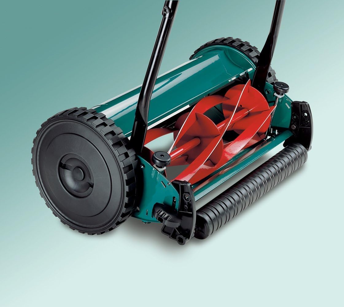Bosch Home and Garden Handmäher AHM 30, Karton (4 Spindelmesser, Schnittbreite 30 cm, Schnitthöhe 12-40 mm)