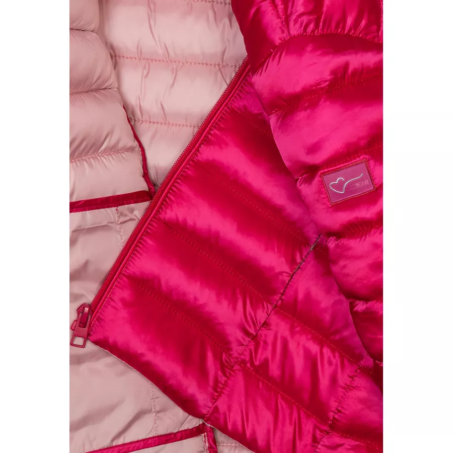 MINOTI Steppjacke mit Kapuze Rosa