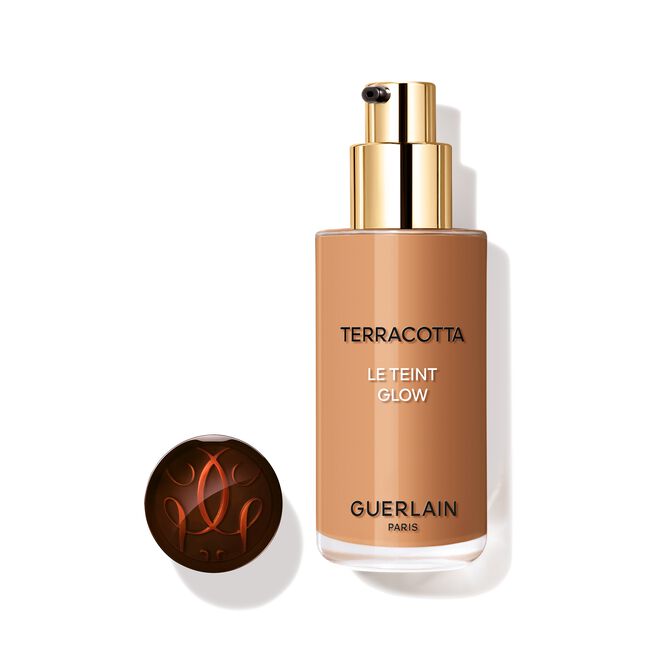 TERRACOTTA LE TEINT GLOW FOND DE TEINT ÉCLAT NATUREL LONGUE TENUE - SANS TRANSFERT 5W WARM / DORÉ
