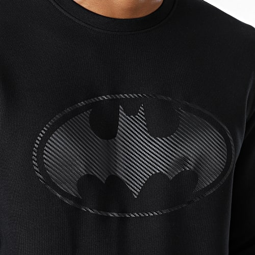 Sweat Crewneck Carbone Logo Noir