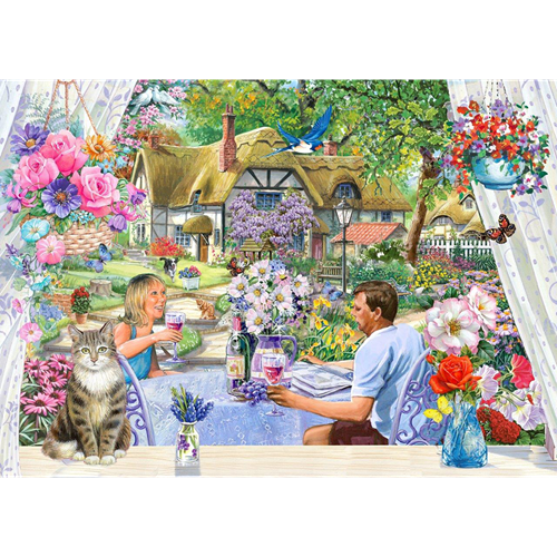 Profiter du jardin big 500pc puzzle