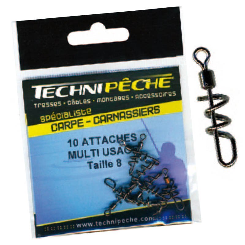 Emerillon Technipêche Attache Rapide Universelle - Par 10