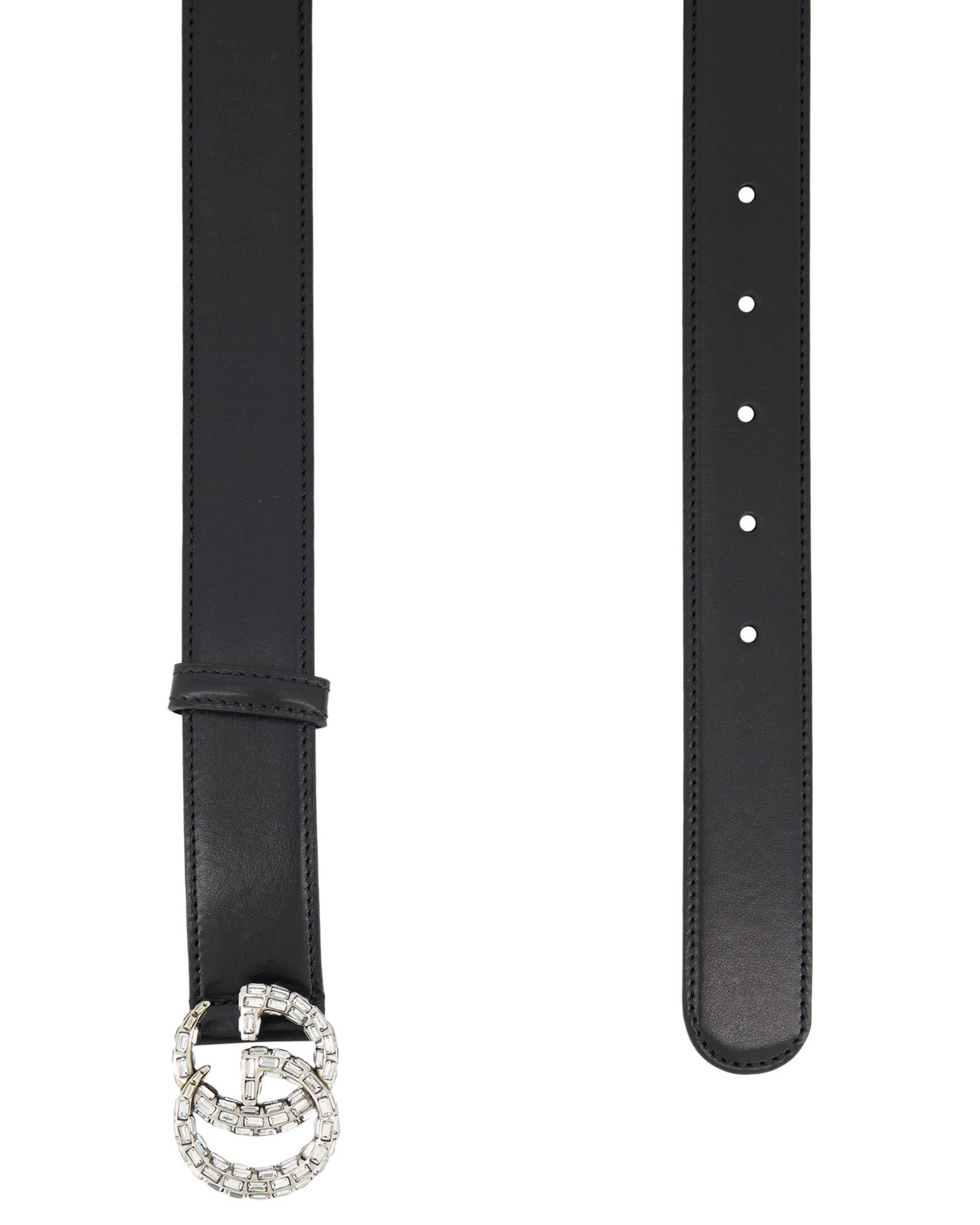 Gucci| Damen Ledergürtel GG MARMONT PLUTONE CALF/STRASS