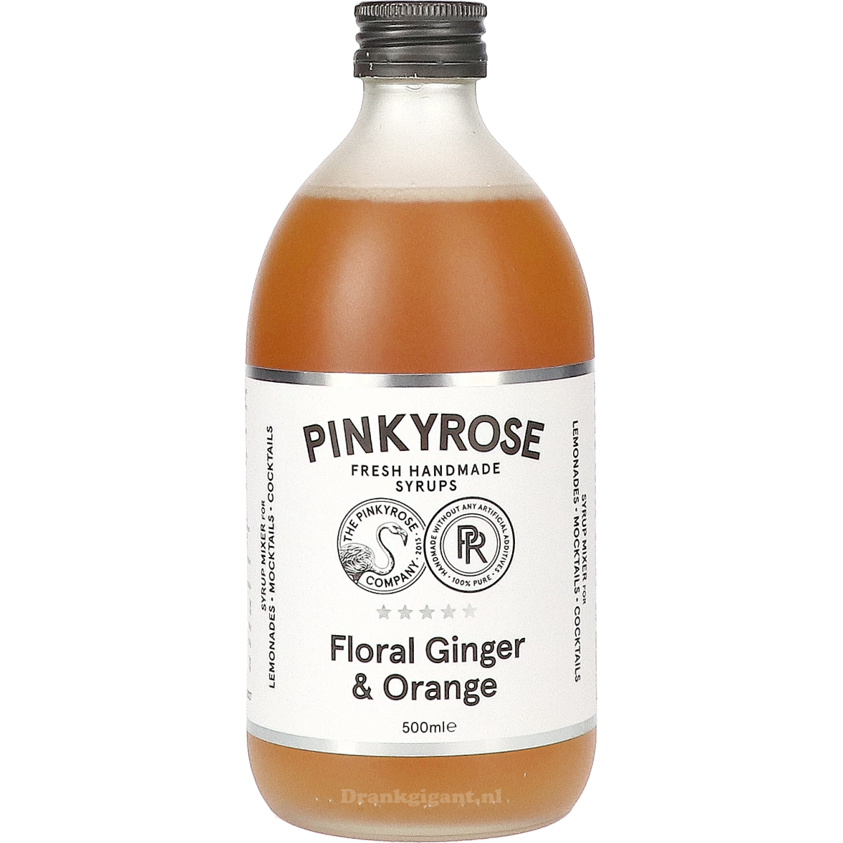 Pinkyrose Floral Ginger & Orange 50 cl