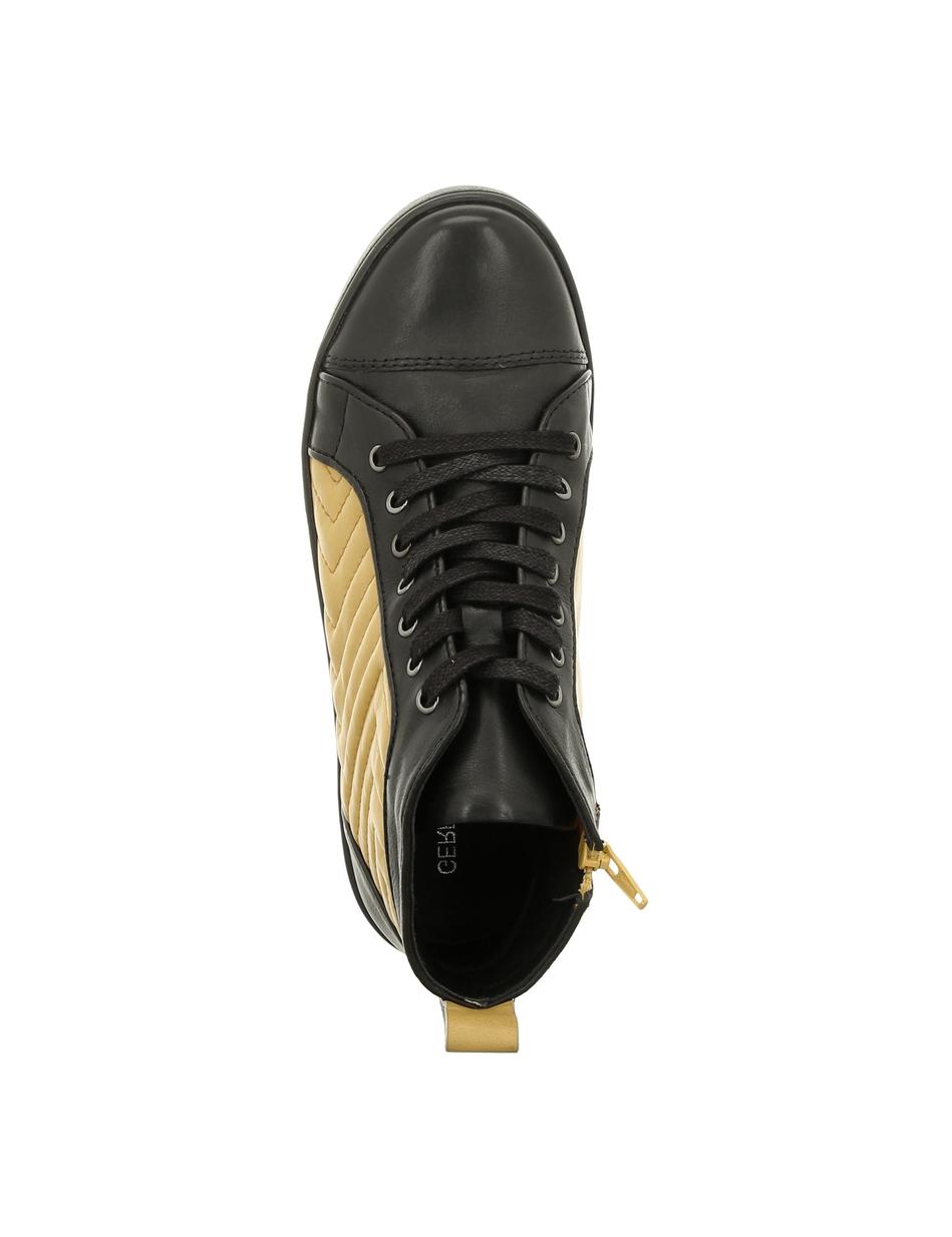 Halbschuh Lilli 91, schwarz-gelb