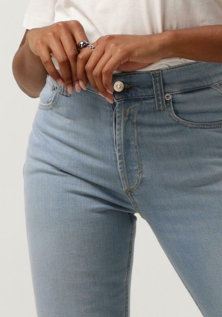 REPLAY lichtblauwe replay straight leg jeans maijke straight pants