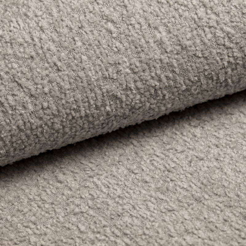 Zamzi - Hoekbank 3-zits met chaise longue - Teddystof beige - Rechts