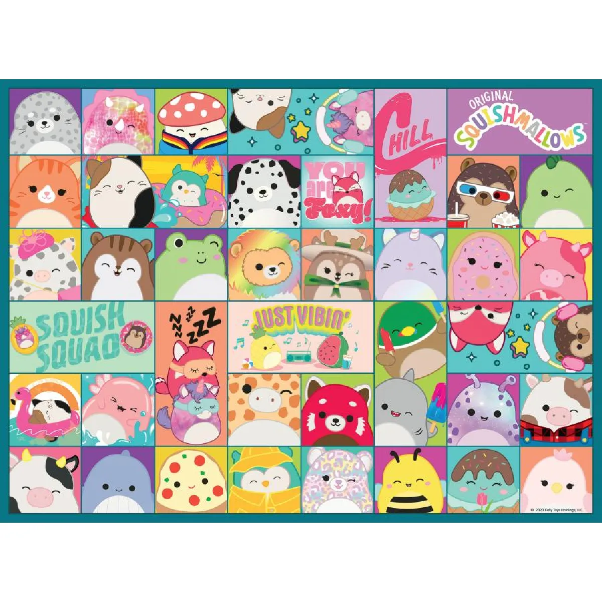 Ravensburger Puzzle 100 Pièces XXL - Squishmallows