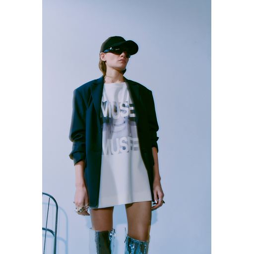 Copenhagen Muse Muse T-shirt, Jet Stream, XS/S