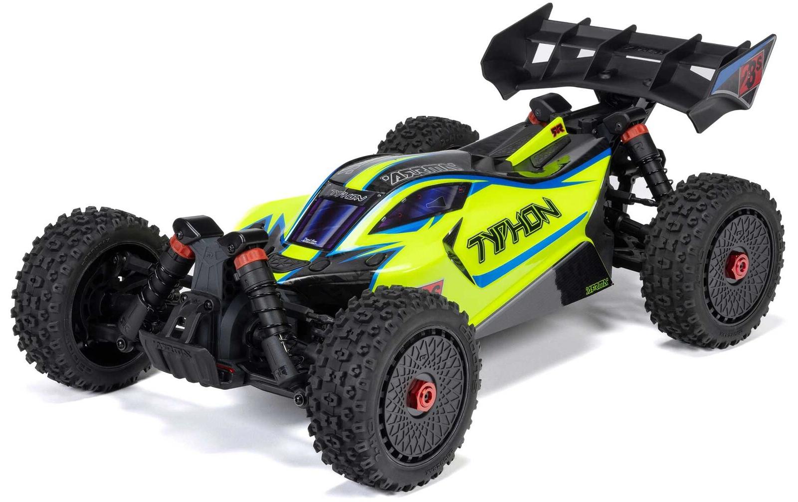 Buggy TYPHON BLX 223S Gelb ARTR, 1:8<br>Off-Road Buggy mit Brushless Motor