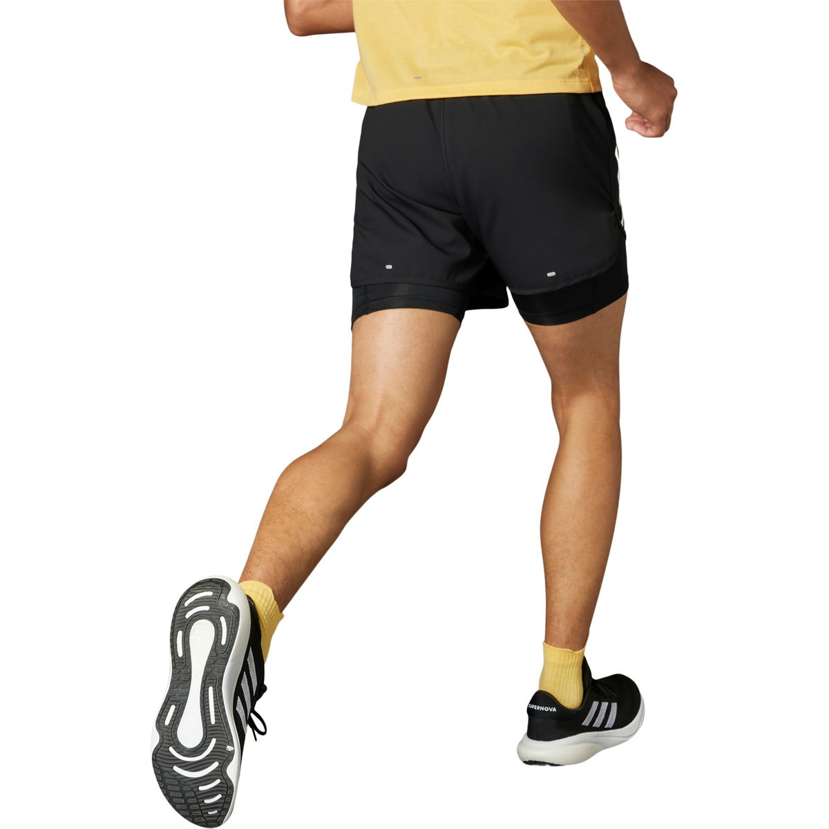 adidas Own The Run 3-Stripes 2in1 Løbeshorts Herre