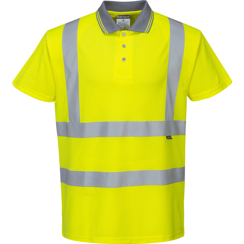 Portwest Hi-Vis poloshirt L