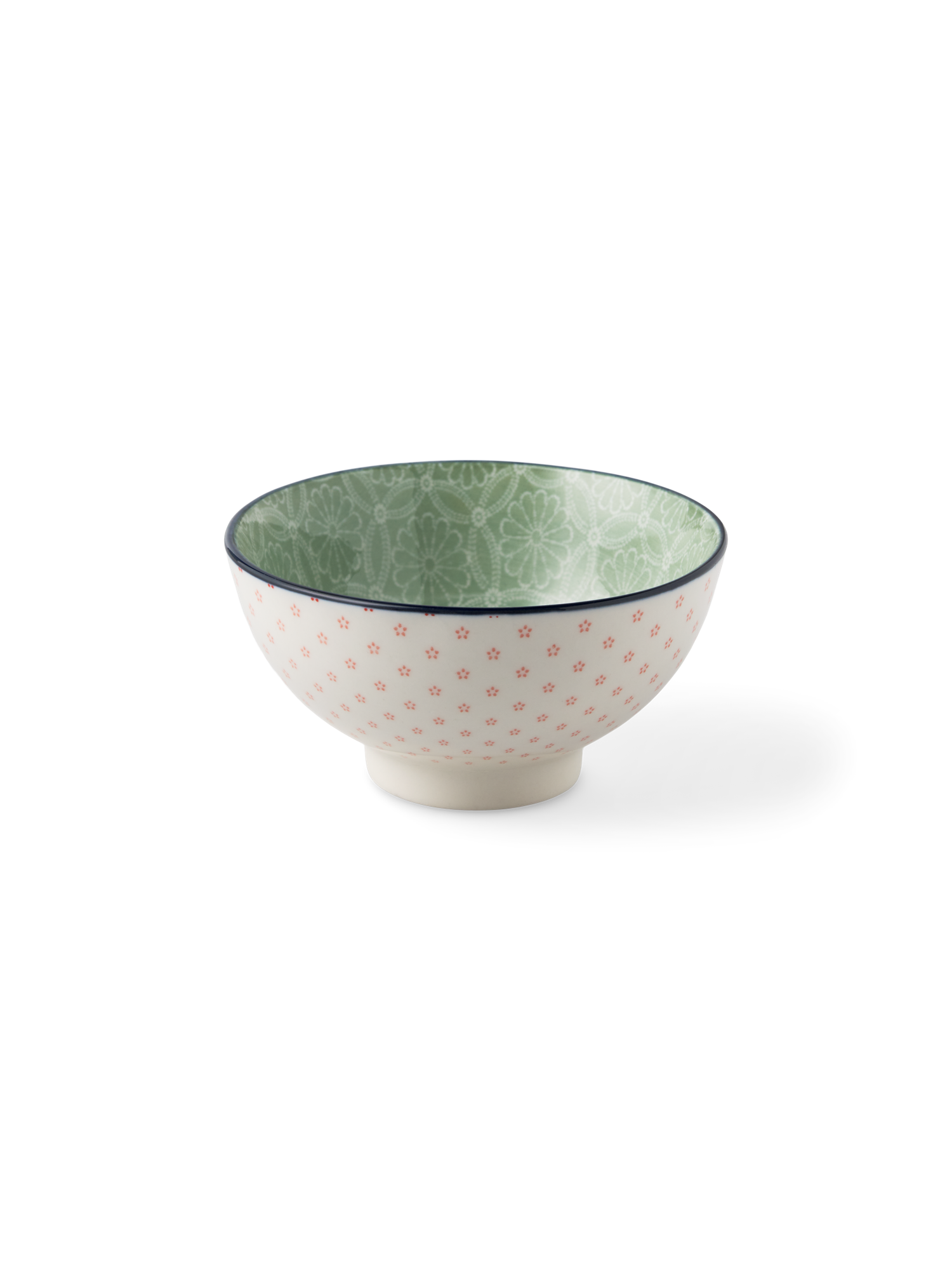 Skål | Porcelæn. Ø11,6 x 5,7 cm. | Sage Green
