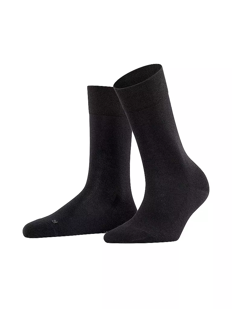 FALKE Socken SENSITIVE LONDON  schwarz