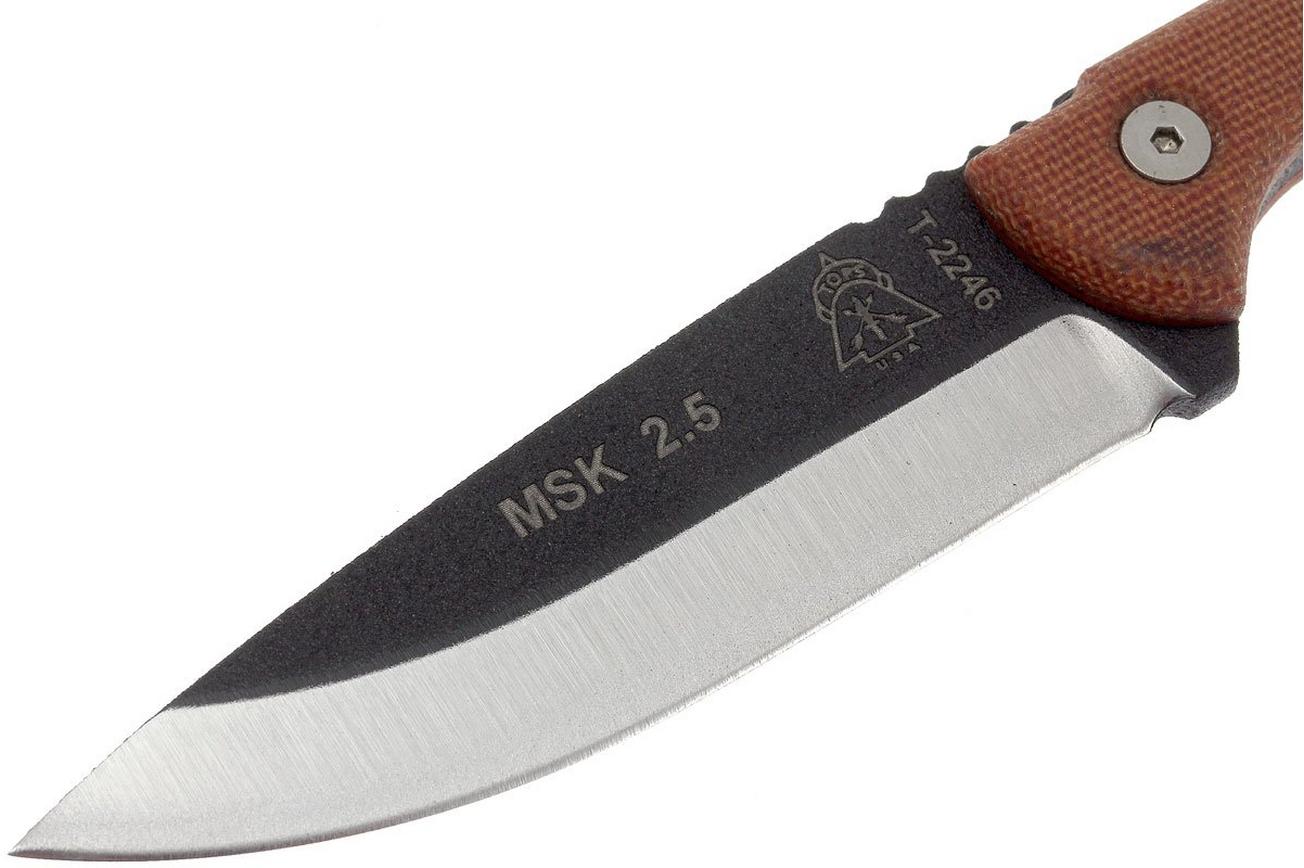 TOPS Knives Mini Scandi Knife 2.5, MSK-2.5
