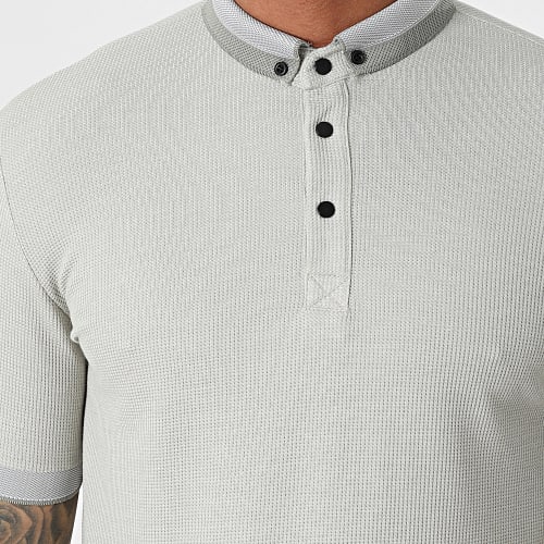 Polo A Manches Courtes 1070 Gris