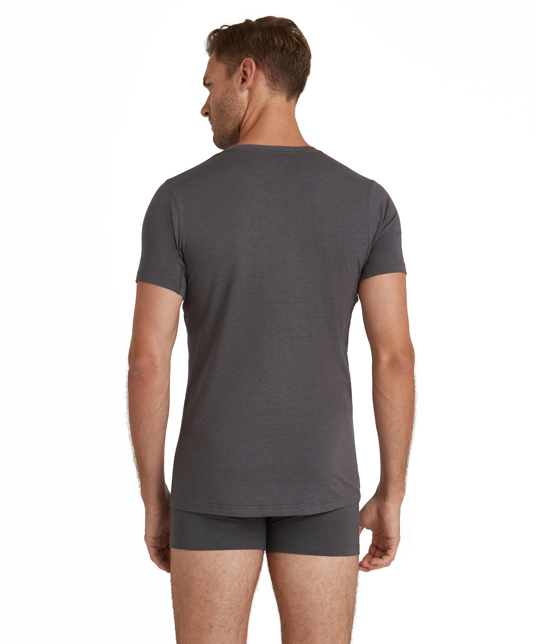 FALKE| Herren Kurzarmshirt Crew Neck