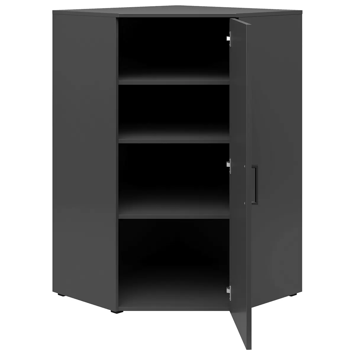 Eckschrank 1T Cabinet Anthrazit