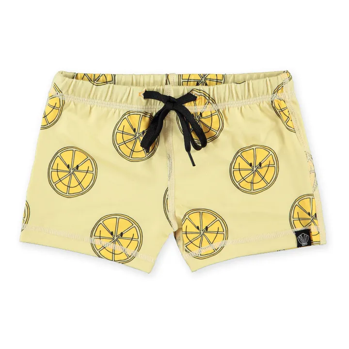 Beach & Bandits Short de Bain Anti-UV Squeeze The Day | Jaune