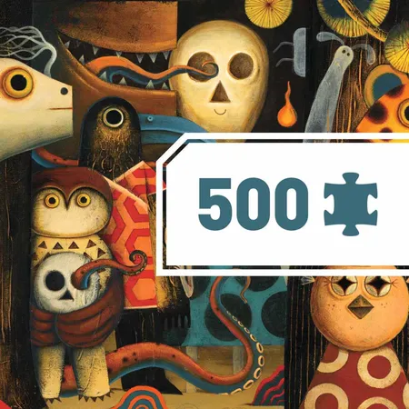 Djeco Puzzle Gallerie: Yokai, 500 Teile