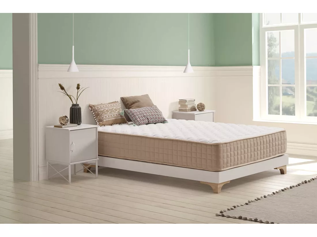 Matelas Mousse Ã  memoire de forme Dogma- 160 x 200 cm -Moonia