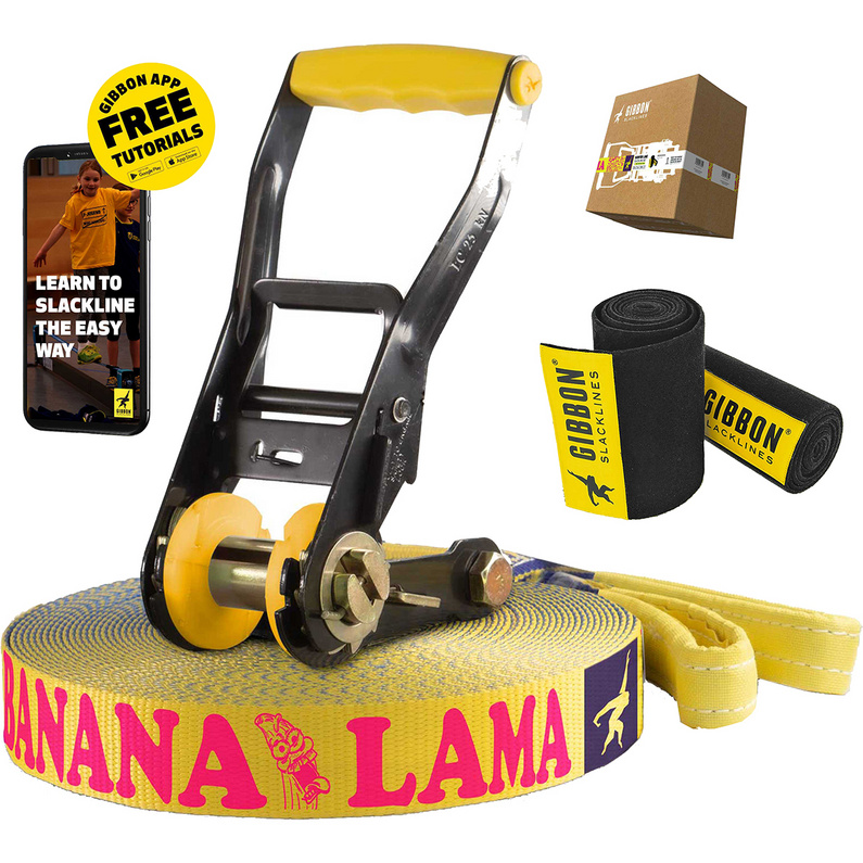 Gibbon Slacklines Bananalama Treewear Set