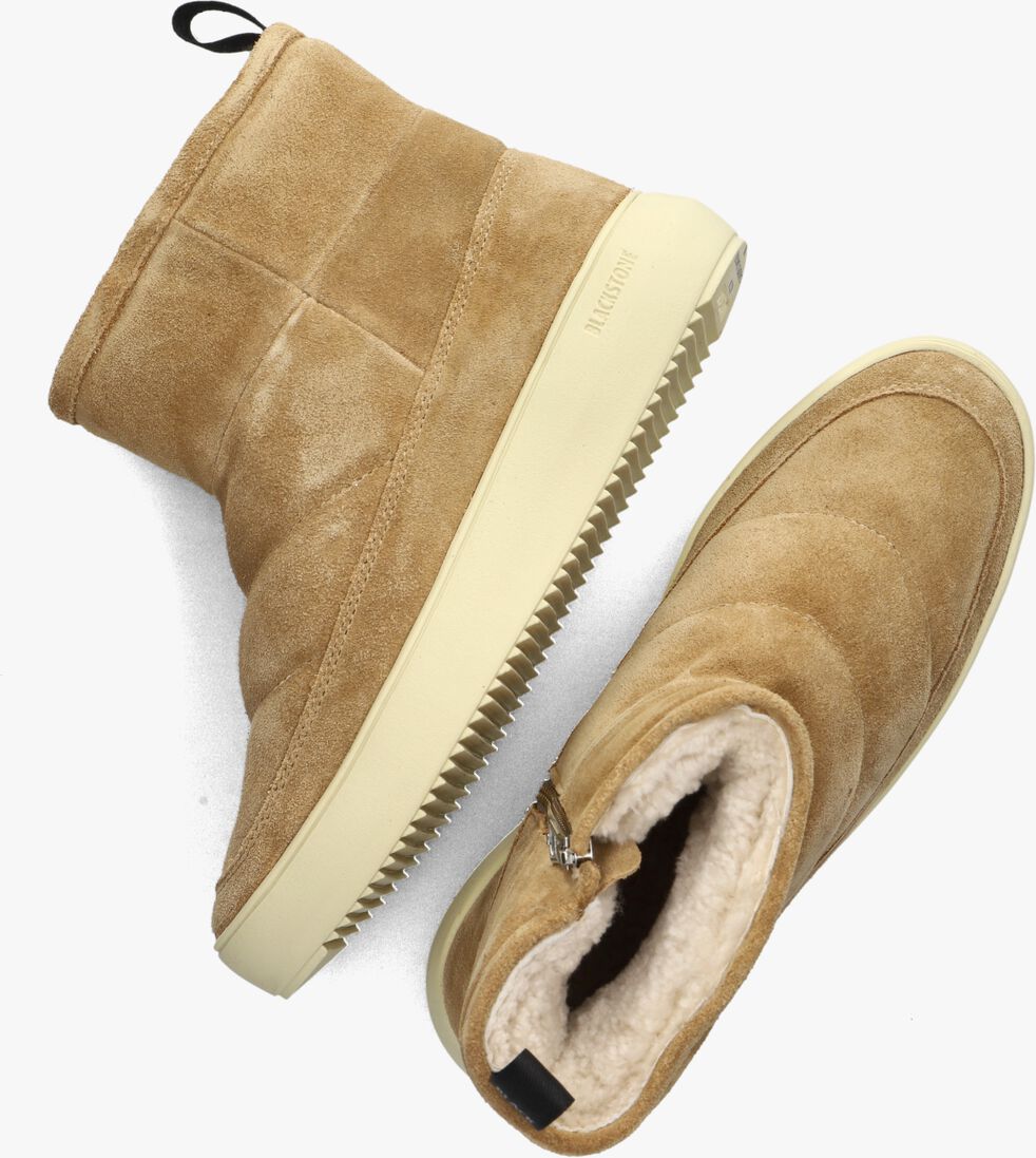 BLACKSTONE oranje blackstone enkelboots sakari puff