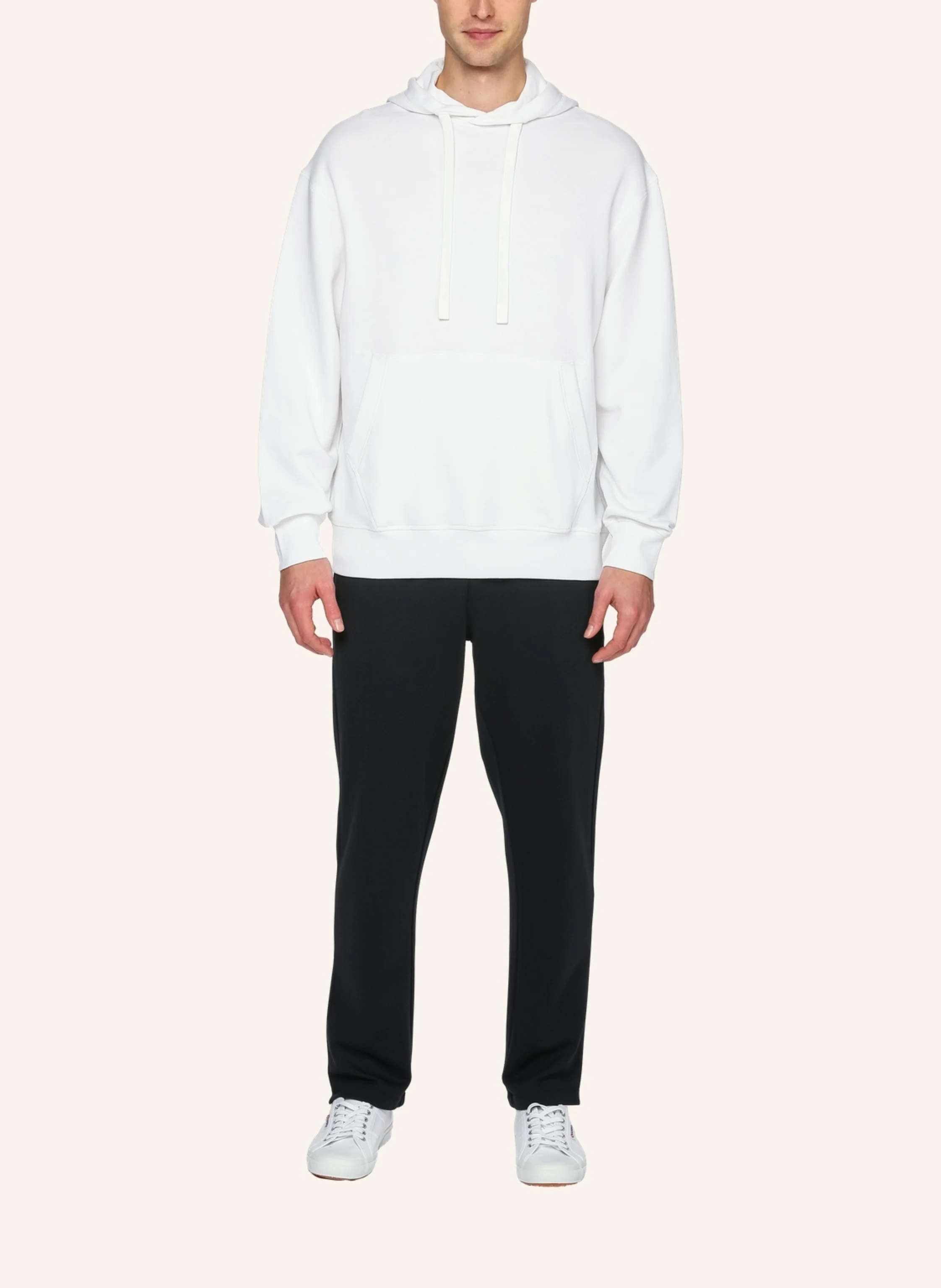 TRUSTED HANDWORK Oversized Hoodie 1/1-Sleeve Sweatshirt