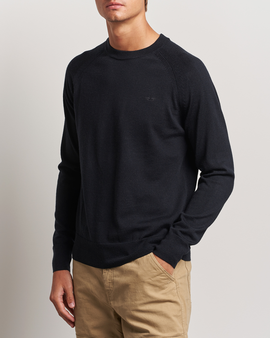 Dockers Washable Merino Crewneck Black