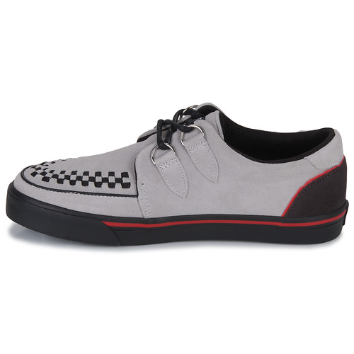 TUK - CREEPER SNEAKER - Gris / Noir / Rouge