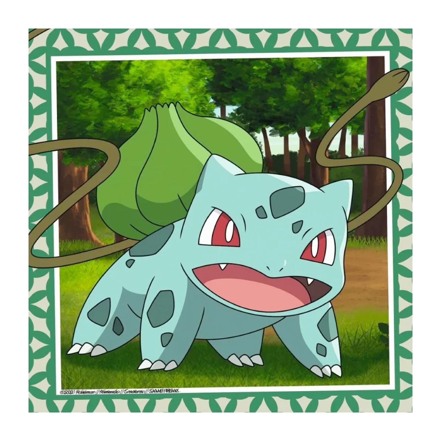 Pokémon: Charmander, Bulbasaur and Squirtle