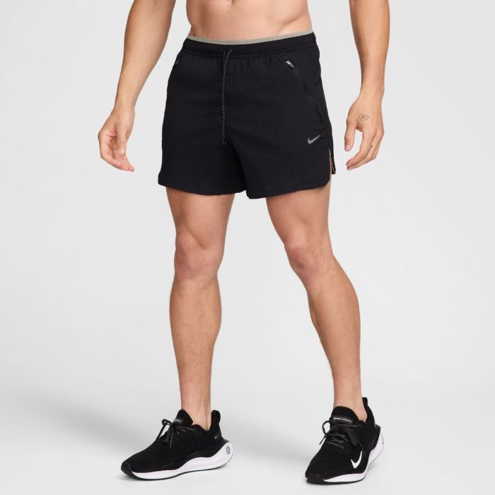 Nike Herre Shorts Dri-FIT Run Divsion Stride 5 Inch Brief-Lined Shorts Sort