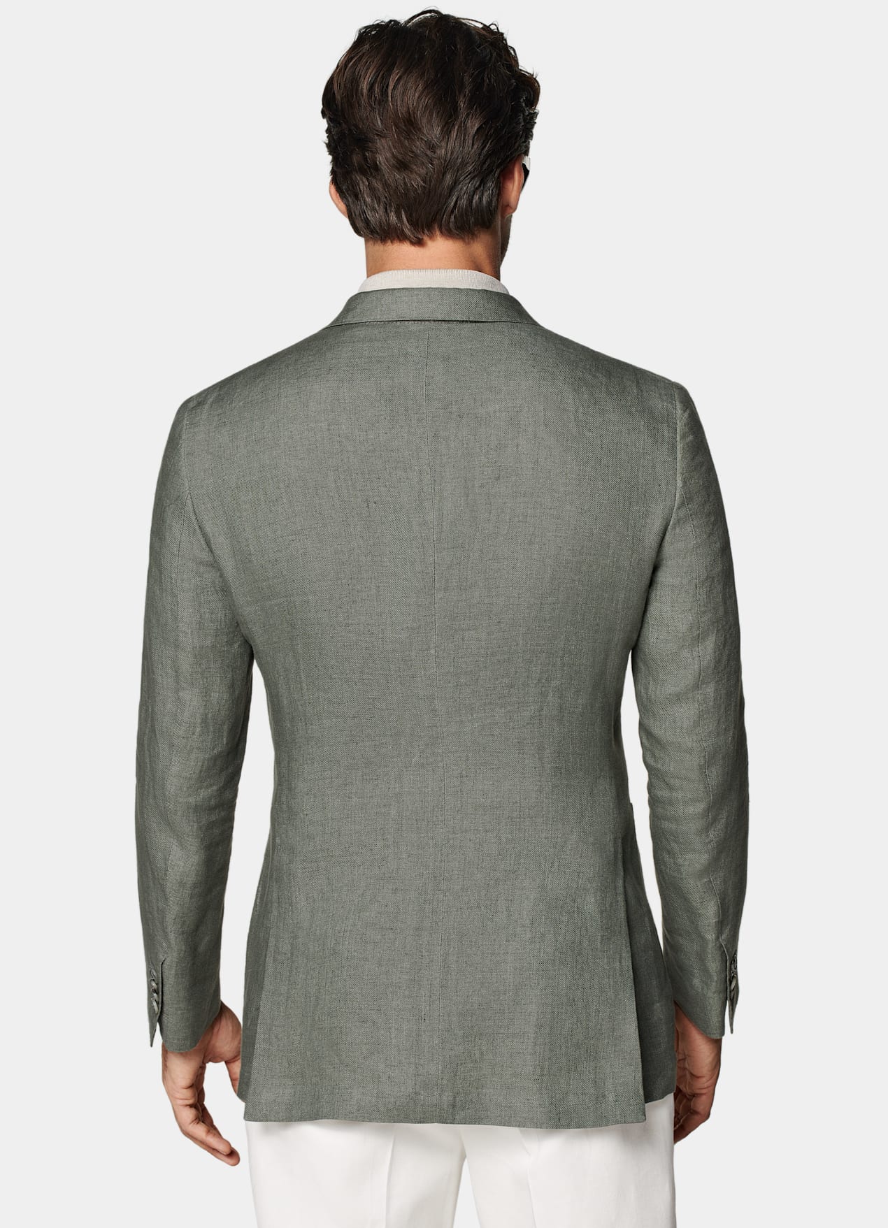 Blazer Havana coupe Tailored vert moyen