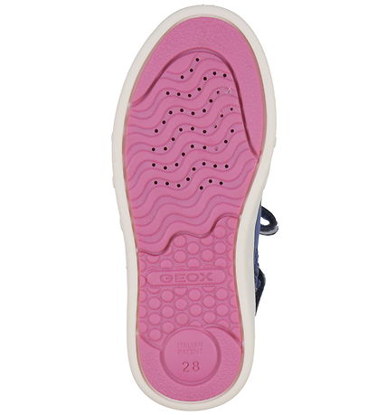 Geox Stiefel m. Leicht - J Skylin - Disney - Stitch - Navy/Fuchs