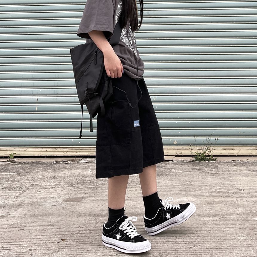 Shineon Studio - Cargo Shorts met rechte pijpen