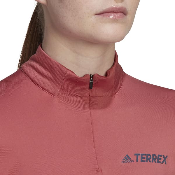 T-shirt running ADIDAS W XPERIOR LONG-SLEEVE WONDERFUL RED