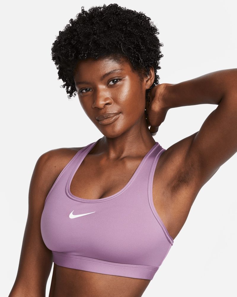 Brassière Nike Swoosh Violet pour femme