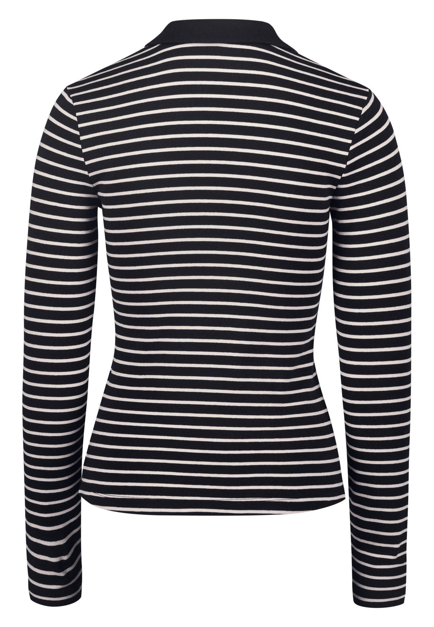 zero| Damen Poloshirt mit Streifen